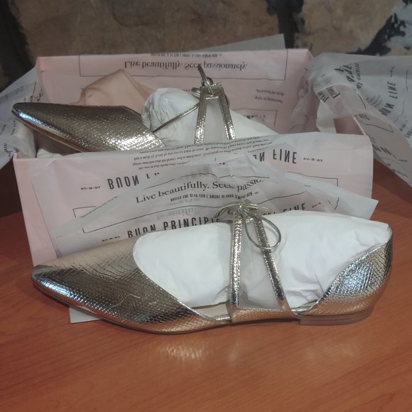 Mia Becar Women's Ballerina Flats (US 10.5 / EUR 40.5) "NEW" - Picture 7 of 10